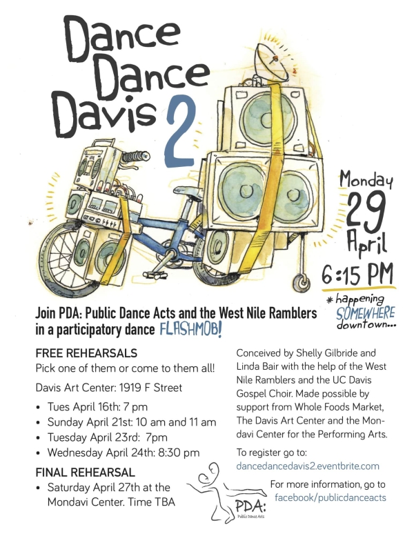 Flyer for Dance Dance Davis 2